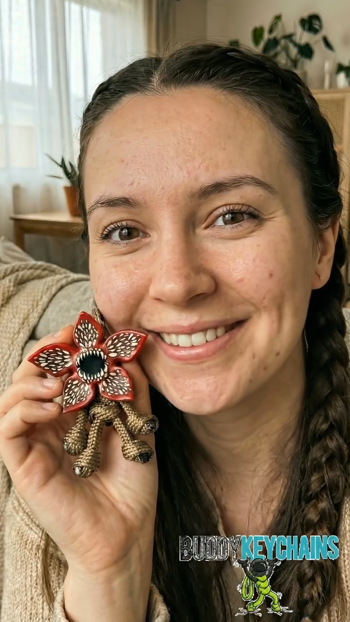 001 Buddy Keychain - Demogorgon - Stranger Things Keychain