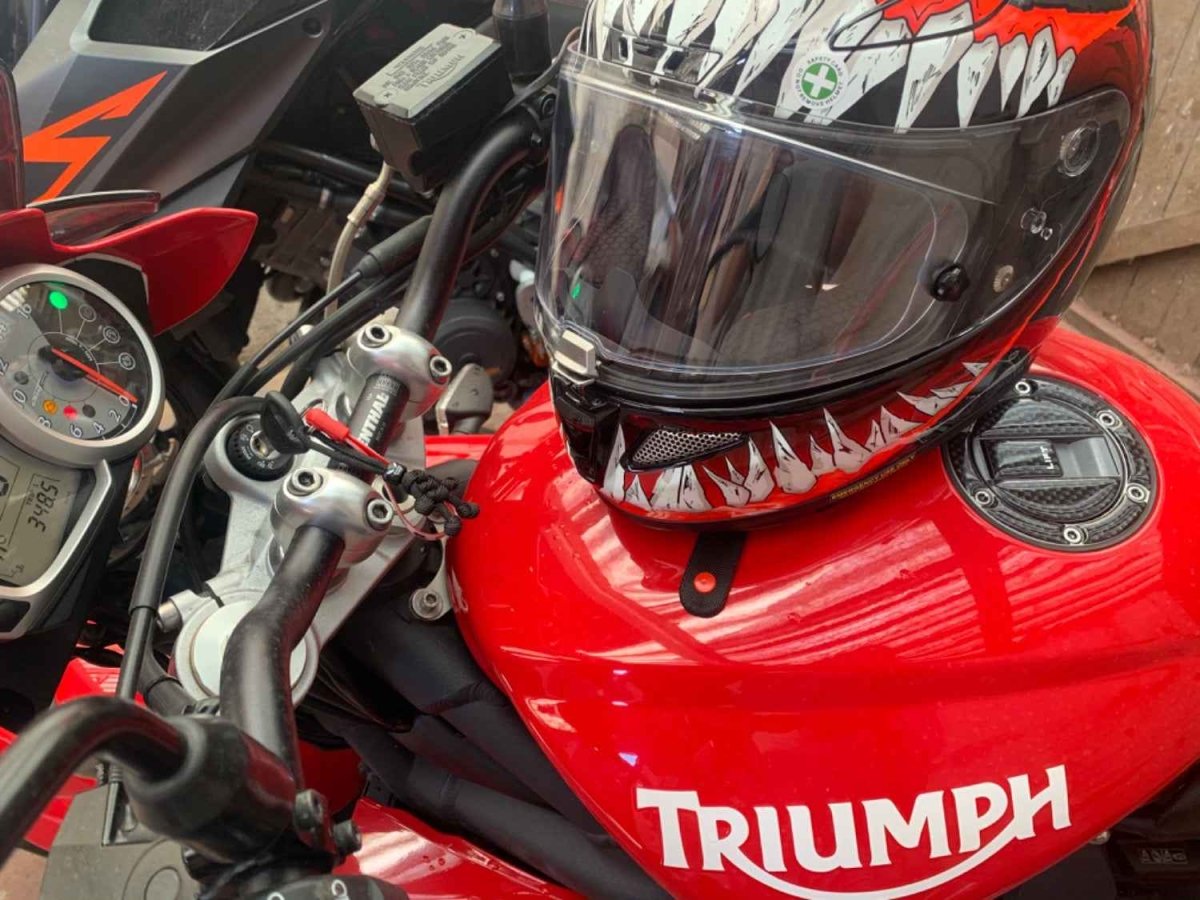 007 Buddy Keychains - Black Biker - Buddy Keychains Ltd