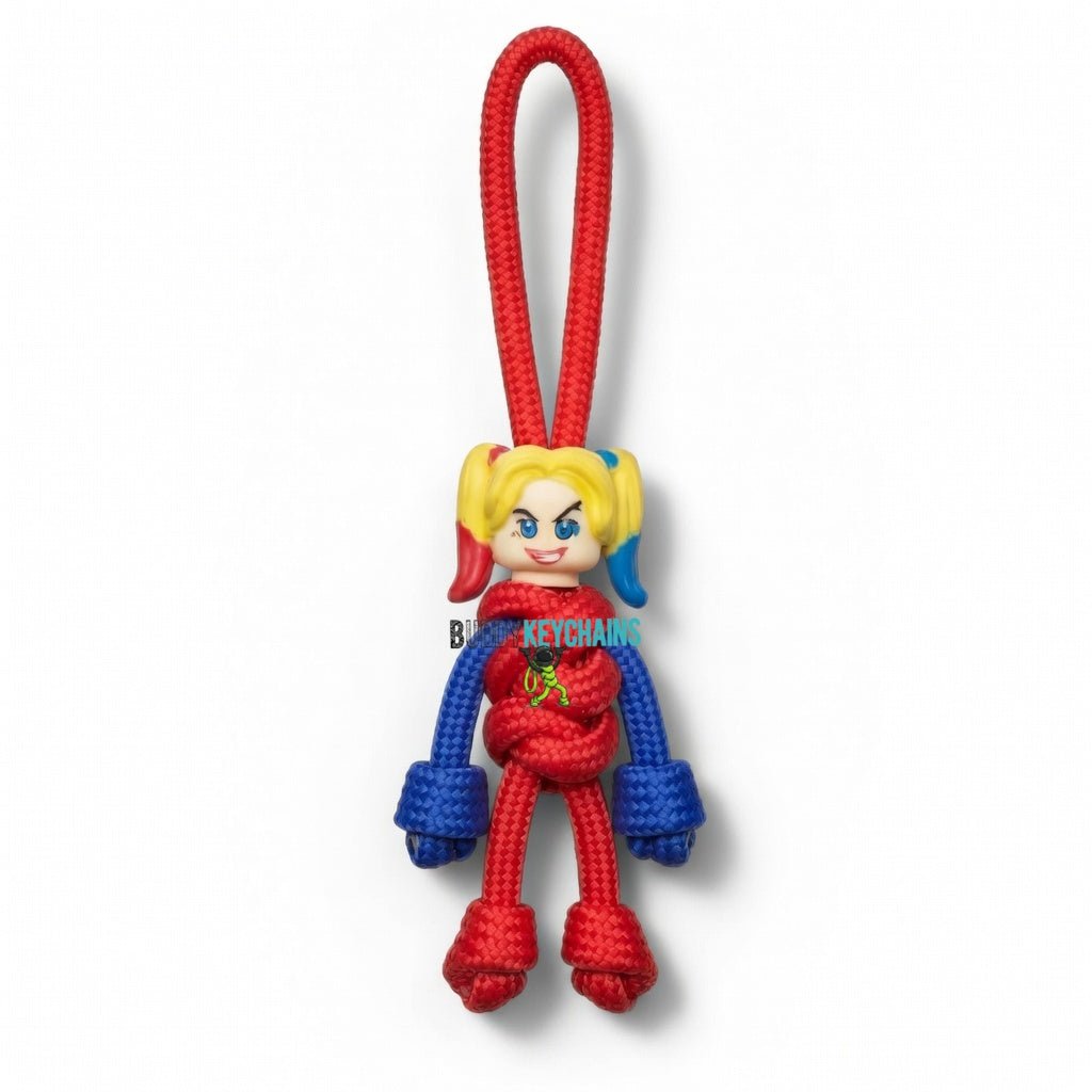 012 Buddy Keychain - Harley Quinn - Buddy Keychains Ltd
