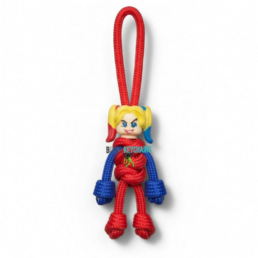 012 Buddy Keychain - Harley Quinn - Buddy Keychains Ltd