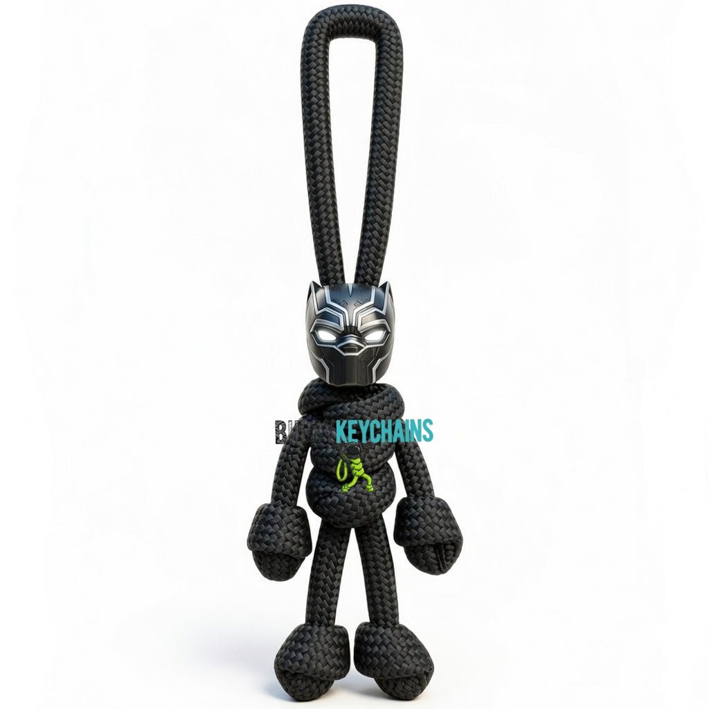 019 Buddy Keychain - Black Panther - Buddy Keychains Ltd