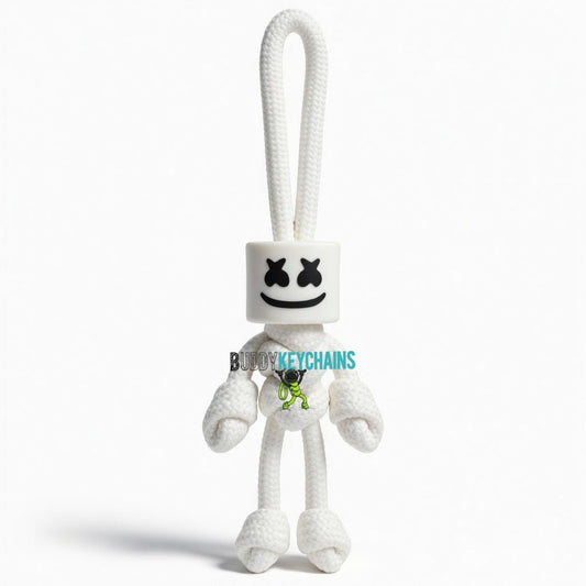 034 Buddy Keychain - Marshmello Fortnite - Buddy Keychains Ltd