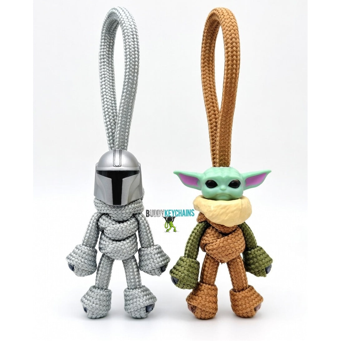 002 Buddy Keychain - Mandalorian - Buddy Keychains Ltd