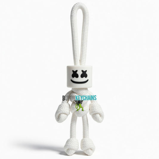 034 Buddy Keychain - Marshmello Fortnite