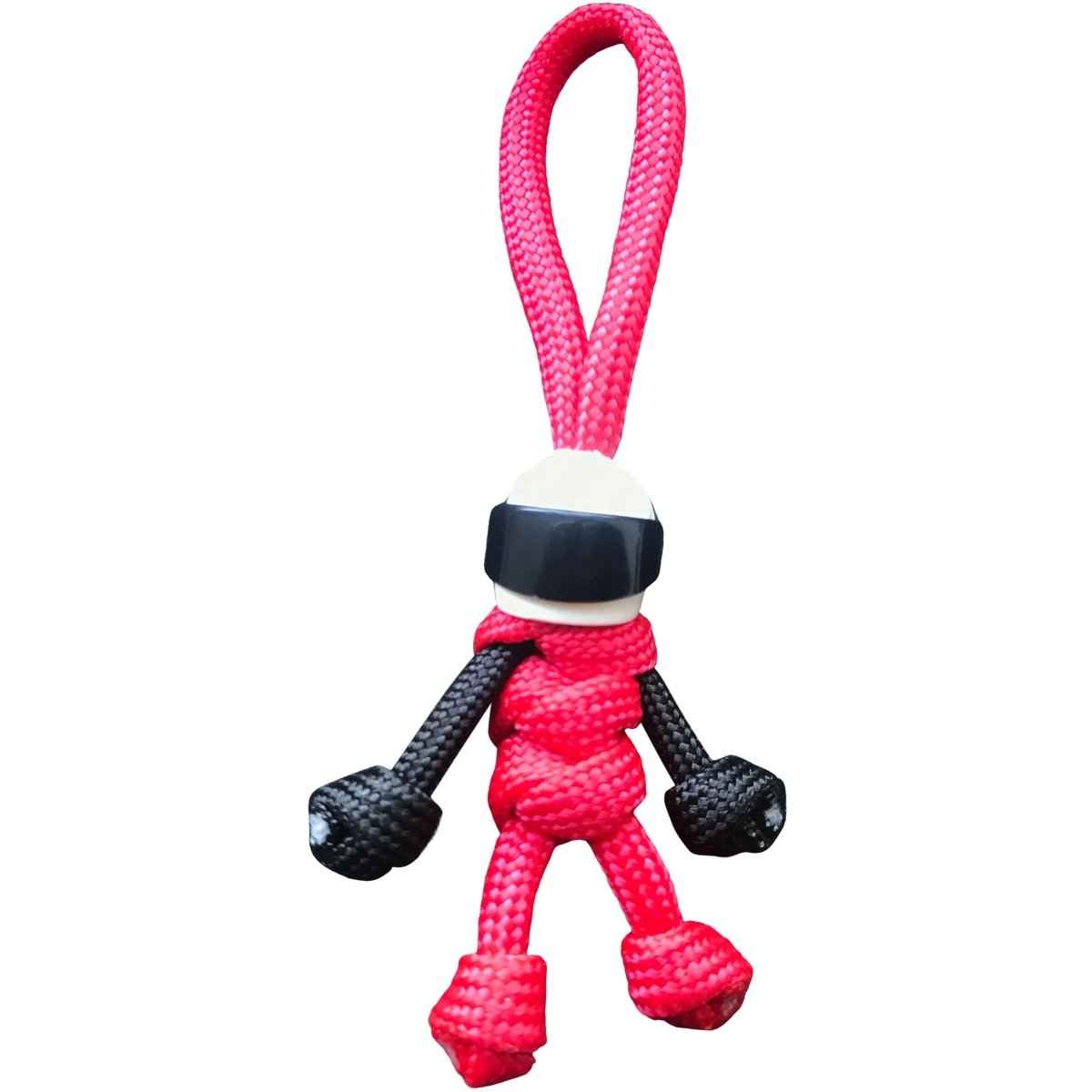 001 Buddy Keychains - White Biker - Buddy Keychains Ltd