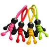 002 Black Biker Buddy Keychains - Buddy Keychains LTD