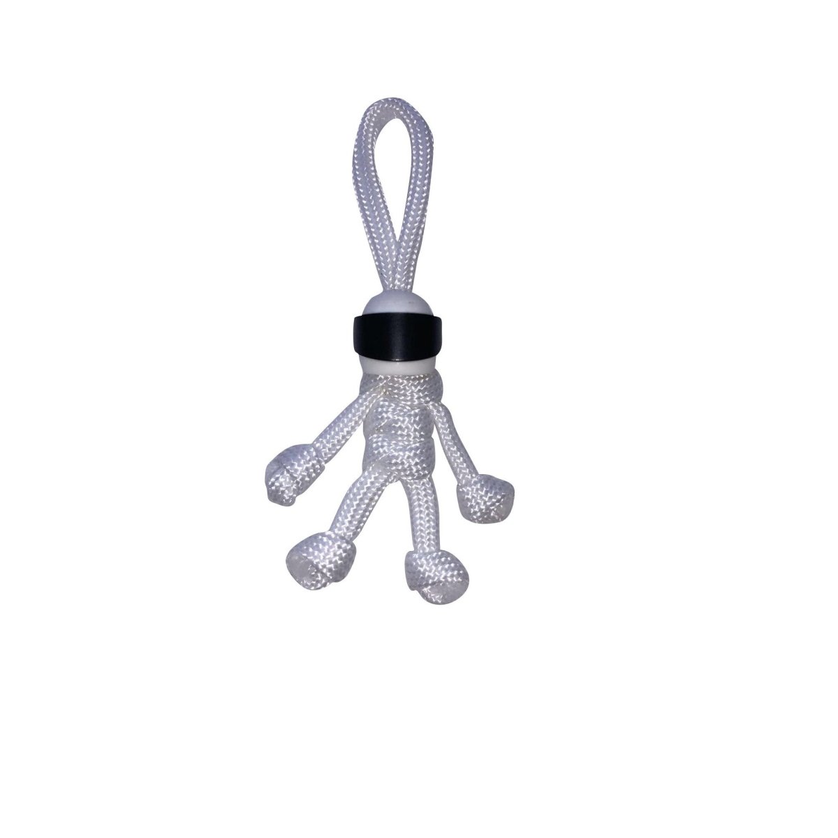 008 Buddy Keychains™ - White Biker - Buddy Keychains Ltd