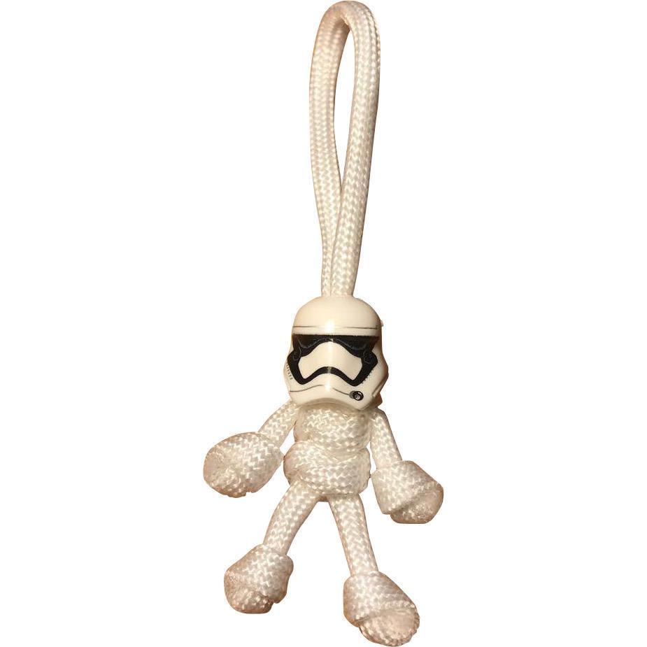 The Star Wars Stormtrooper Paracord Buddy Keychain is the ultimate accessory for any Star Wars fans!