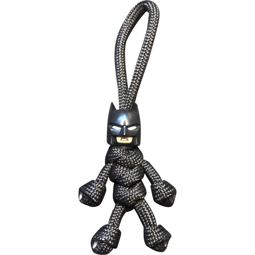 The Batman Paracord Buddy Keychain is the ultimate accessory for any DC comics fans!